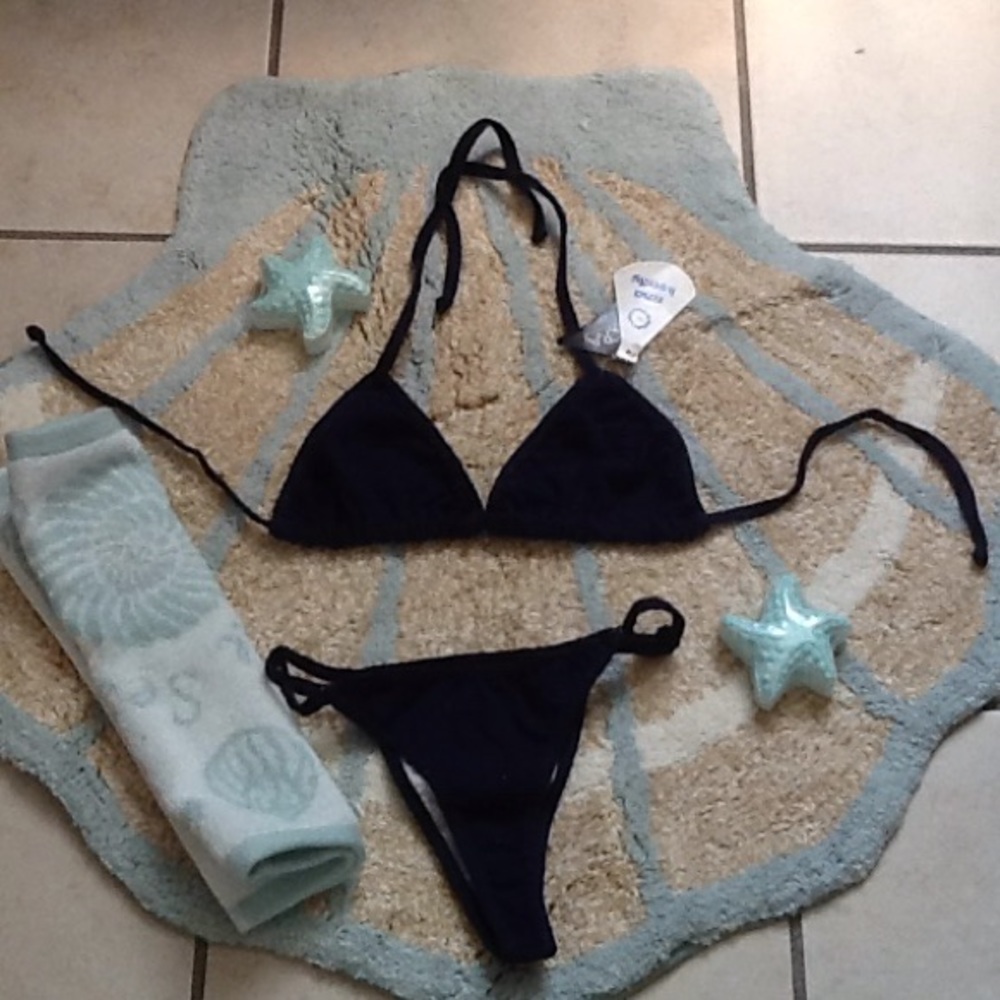 🌴💗 Cute two piece swimsuit navy blue🌴